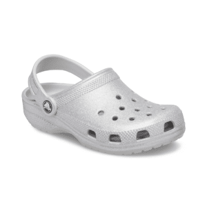 Sabot-Glitter-Clog-Silver