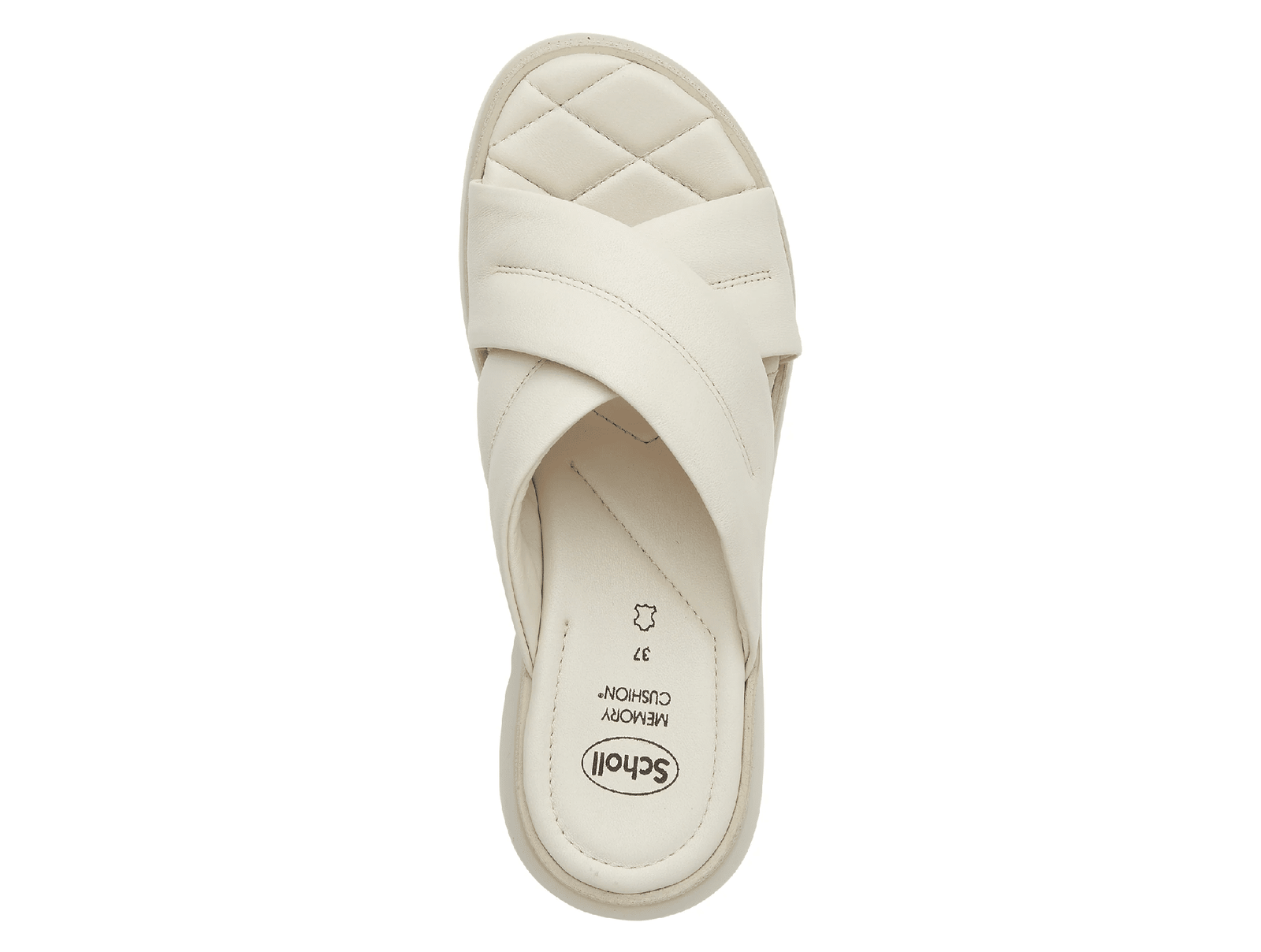 Sandale Bali Cross Blanc cassé