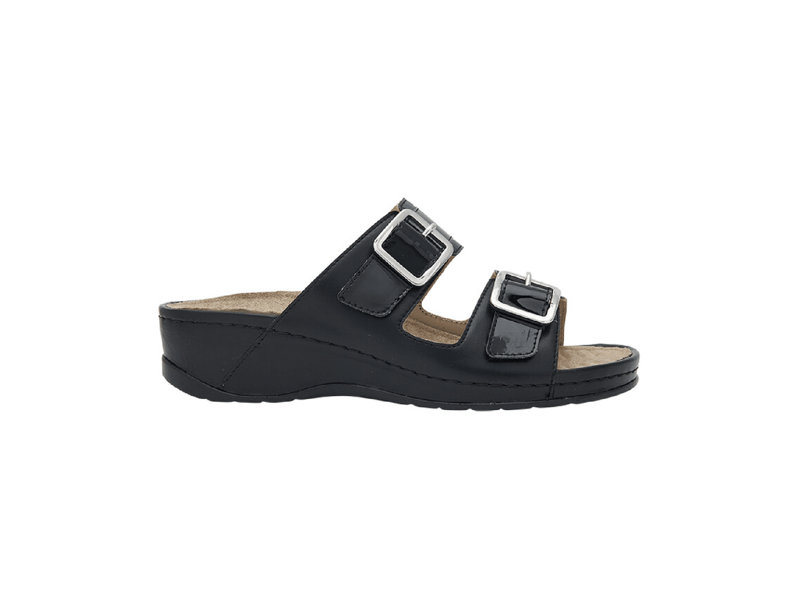 Sandale-Iris-Buckle-Noir