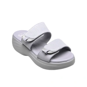 Sandale aura 2 straps gris