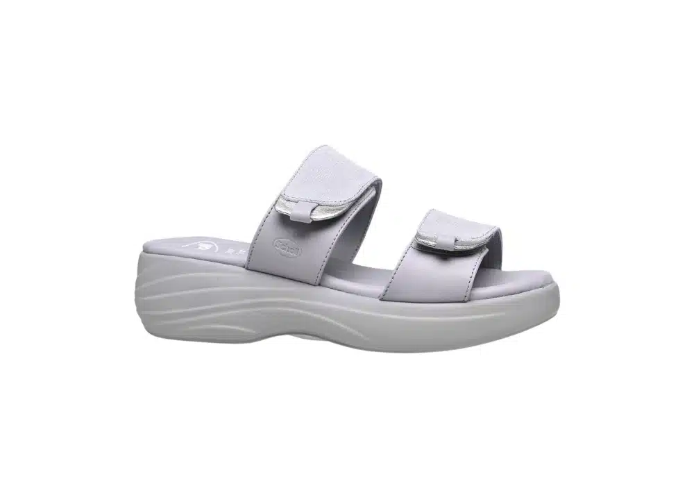 Sandale aura 2 straps gris