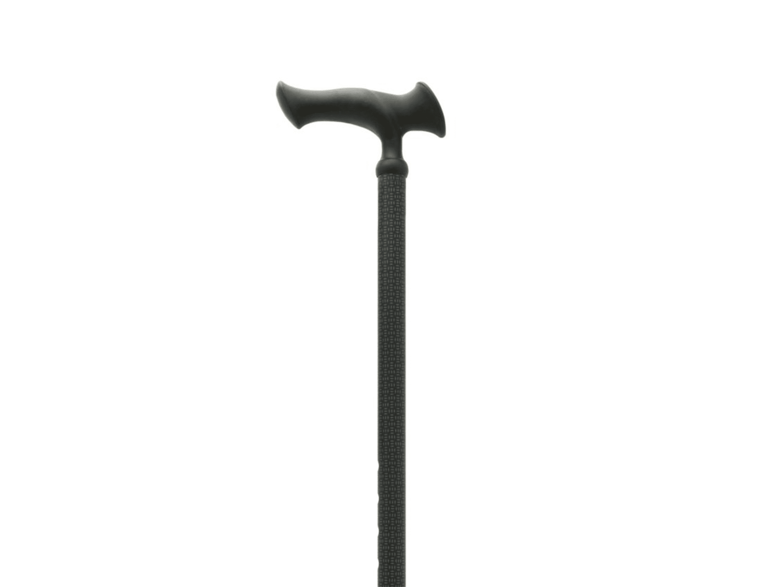 Canne réglable avec poignée ergonomique marron