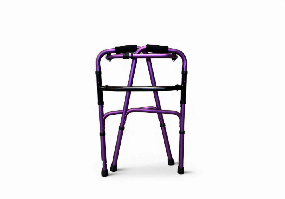 Déambulateur en Aluminium Mauve