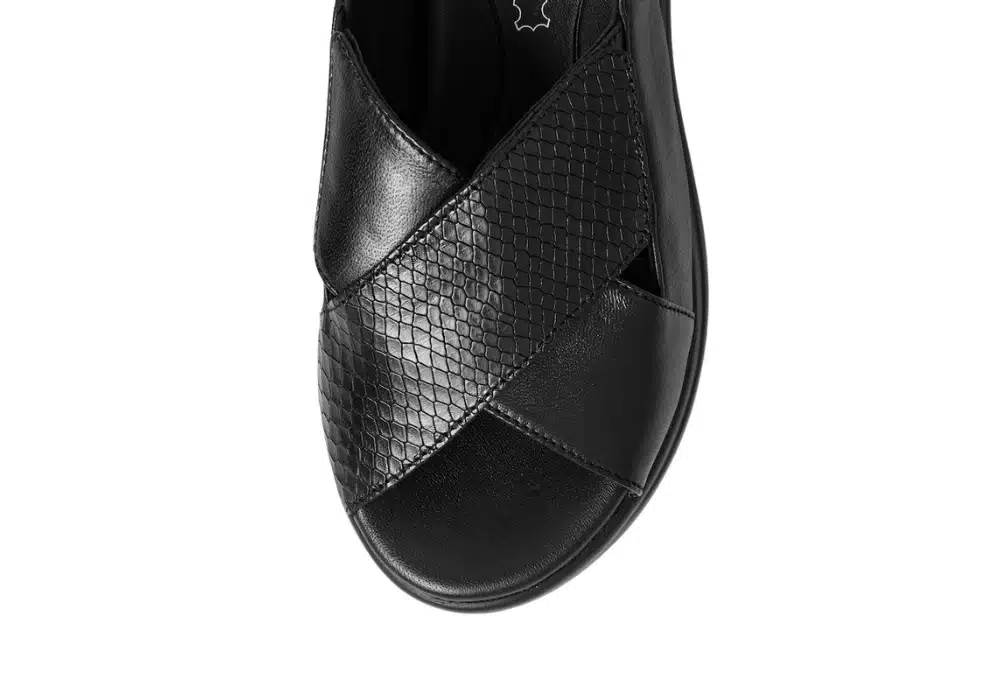 Sandale Aura Cross Noir