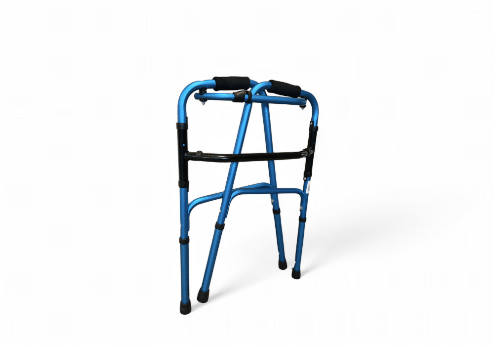 Déambulateur en Aluminium Bleu