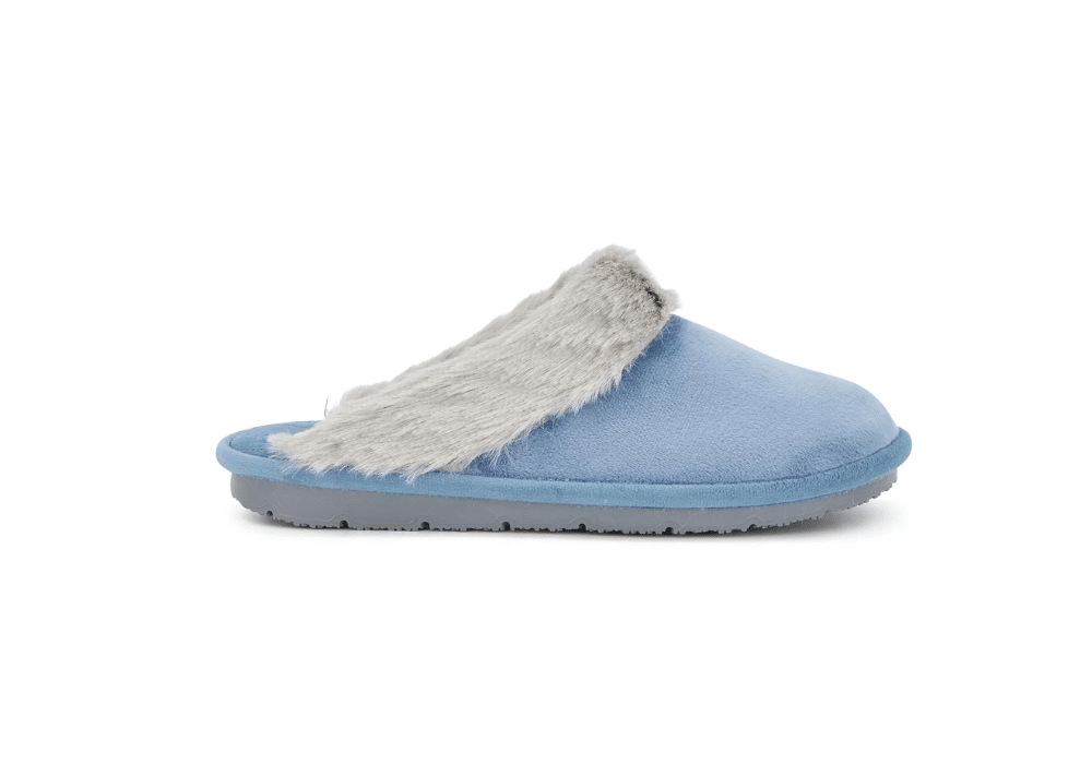 Pantoufle Brienne Bleu clair