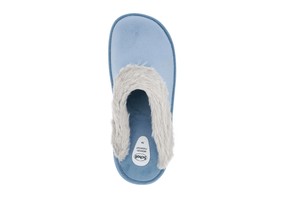 Pantoufle Brienne Bleu clair