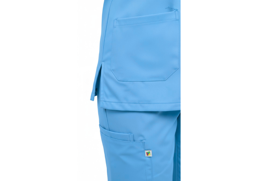 Pyjama de Bloc Bleu Unisexe