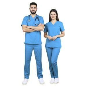 Pyjama de Bloc Bleu Unisexe