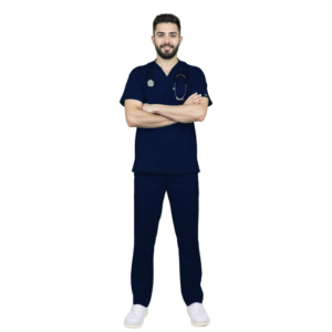 Pyjama de bloc Bleu nuit- Homme (4)