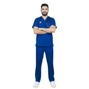 Pyjama de bloc Bleu roi - Homme