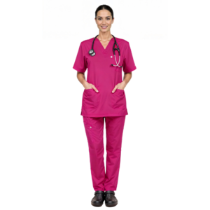 Pyjama de bloc fushia - Femme (1)