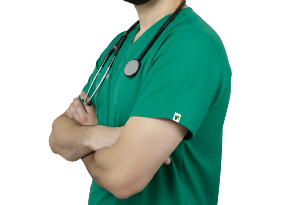Pyjama de bloc Vert Unisexe