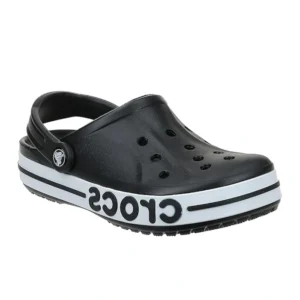 SABOT CLOG CROCS BAYABAND NOIRBLANC