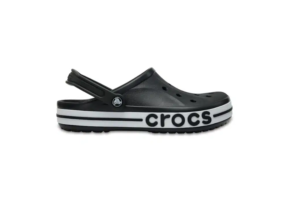 Sabot Clog Crocs Bayaband Noir/blanc