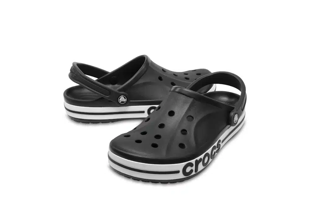 Sabot Clog Crocs Bayaband Noir/blanc