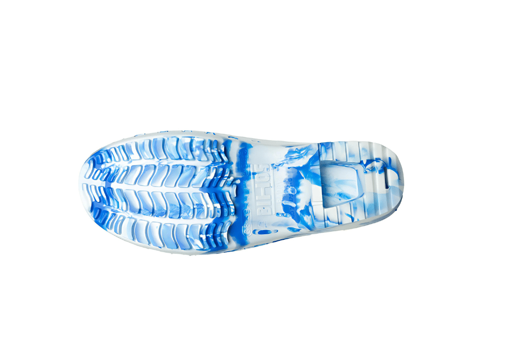 Sabot Calzuro Fancy Bleu-Blanc