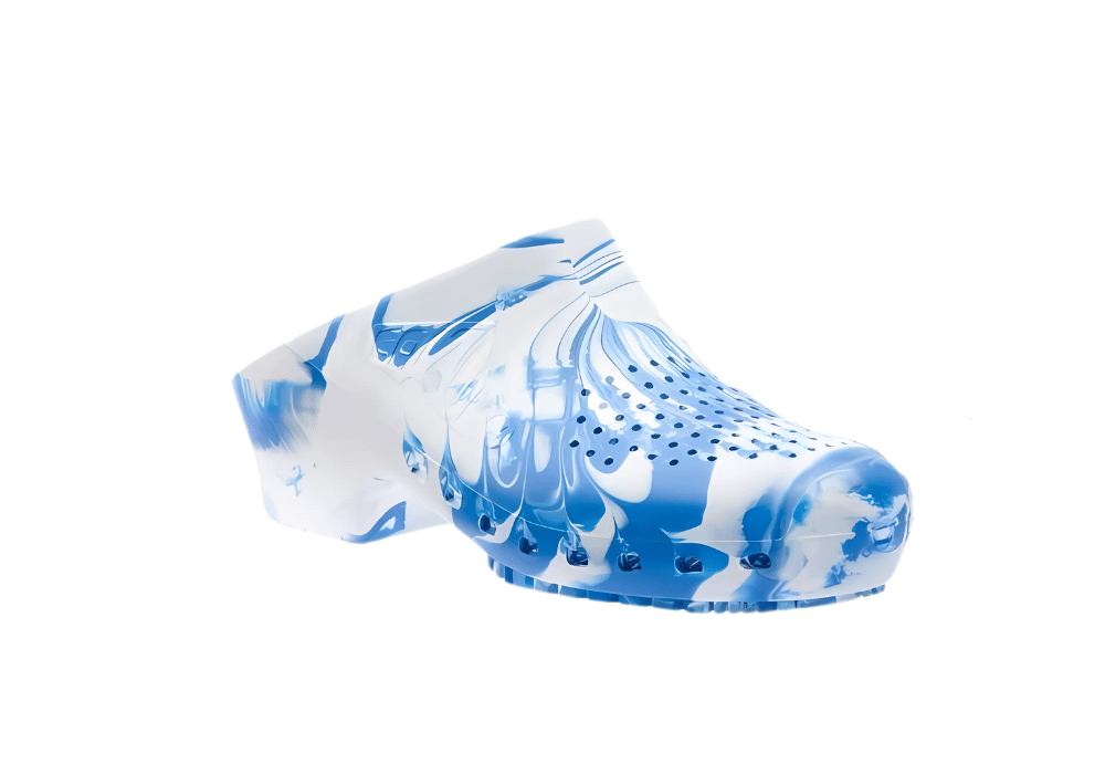 Sabot Calzuro Fancy Bleu-Blanc