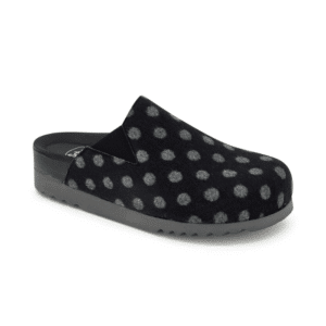Sabot Poppy Ela NoirGris