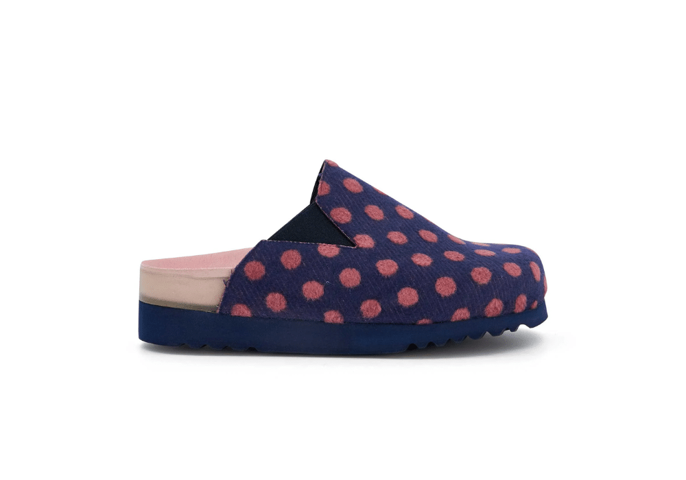 Sabot Poppy Ela Bleu/Rose