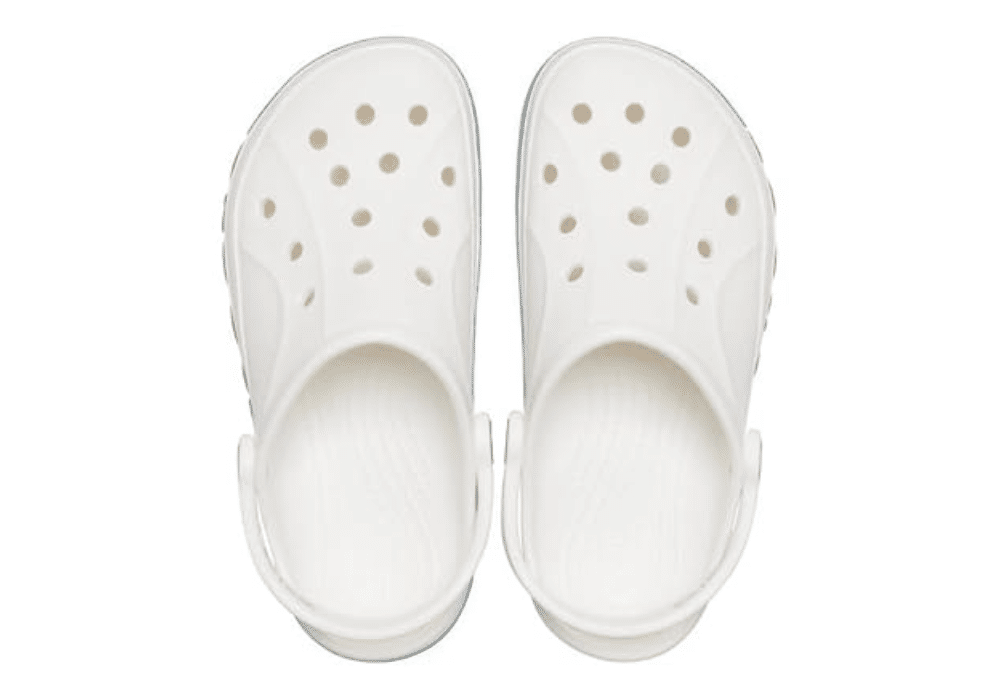 Sabot Crocs Bayaband Glitter Blanc