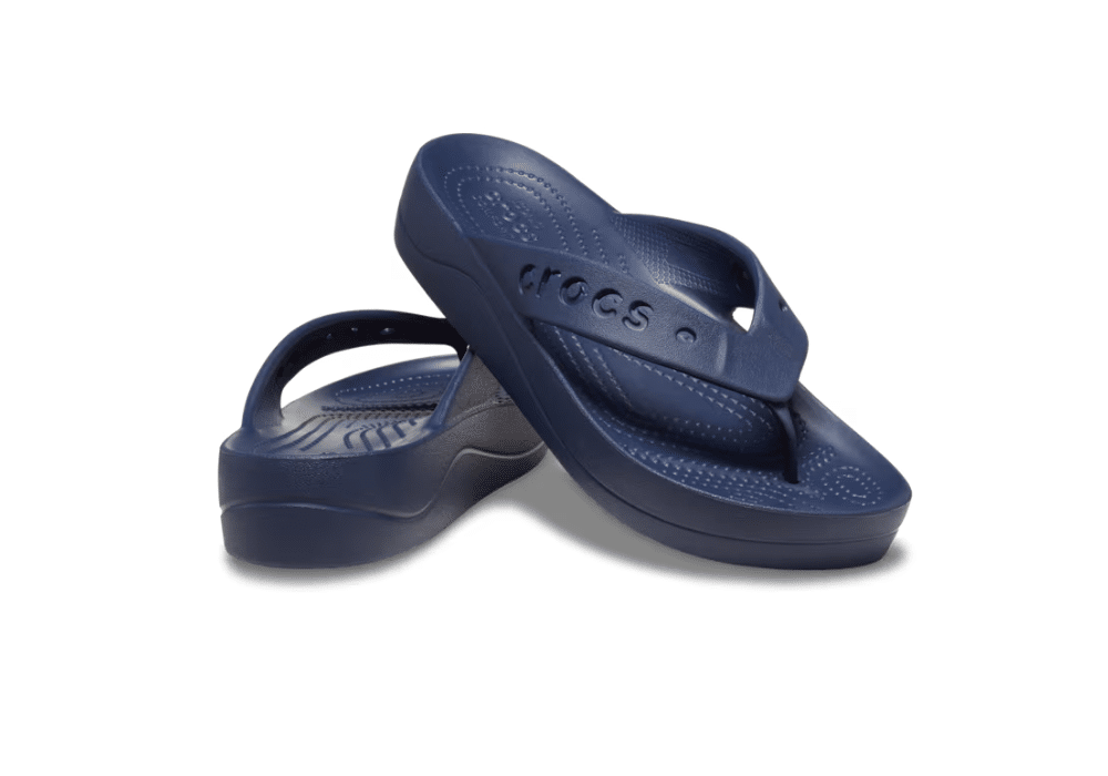 Sandale Baya Platform Flip Bleu marine
