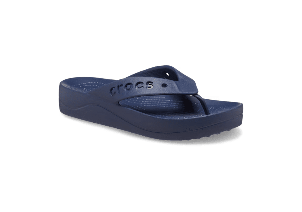 Sandale Baya Platform Flip Bleu marine