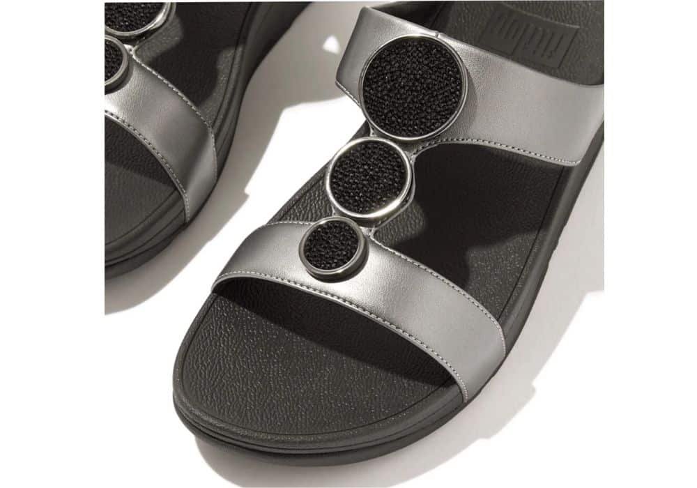 Sandale Halo Cercles Noir