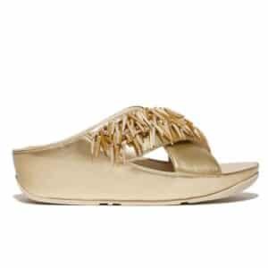 Sandale Rumba Slide Cross Platino