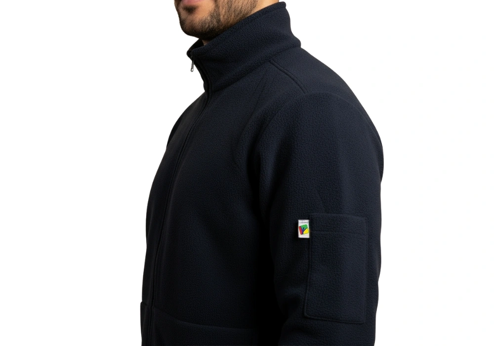 Veste Polaire Unisexe Bleu Marine