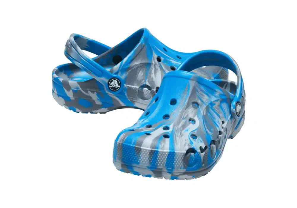 Sabot Crocs Baya Marbled Ultramarine