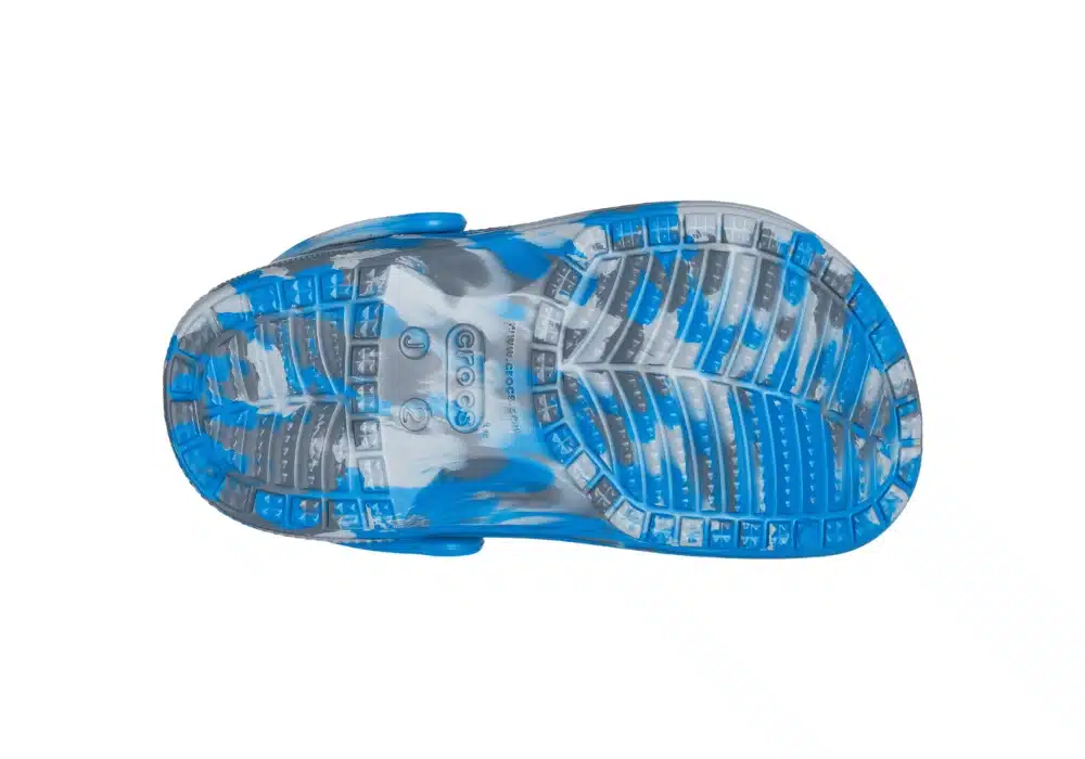 Sabot Crocs Baya Marbled Ultramarine
