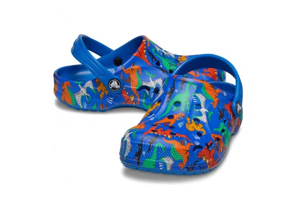Sabot Crocs Baya Seasonal Printed Clog T Bleu