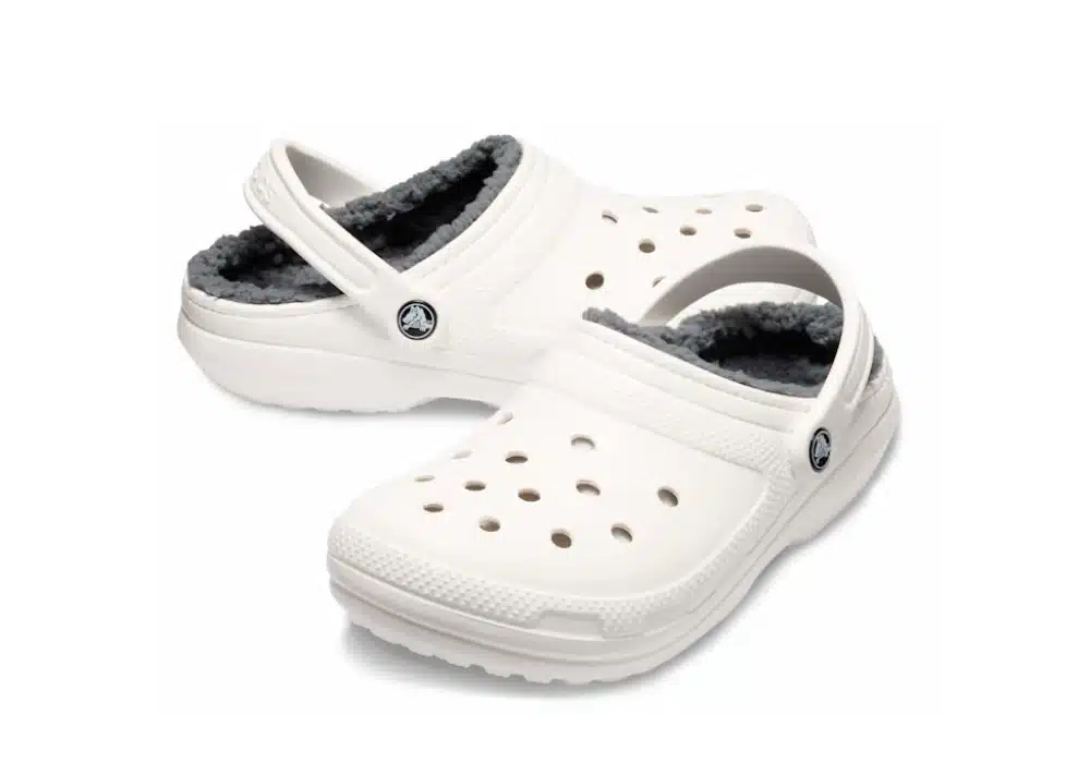 Sabot Crocs Classic Lined Blanc/Gris