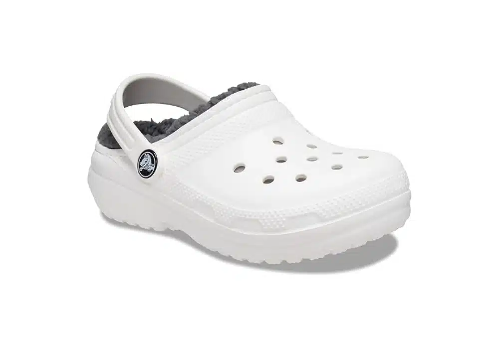 Sabot Crocs Classic Lined White/Grey