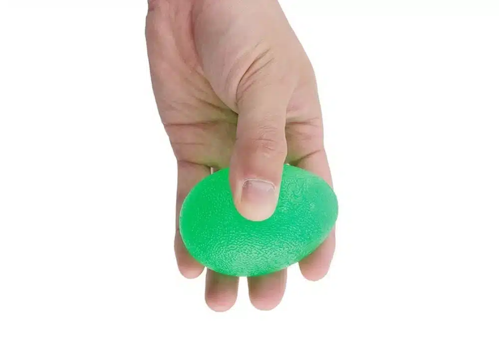 Balle d'exercice pour la main en gel Ovale