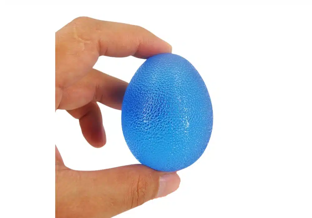 Balle d'exercice pour la main en gel Ovale
