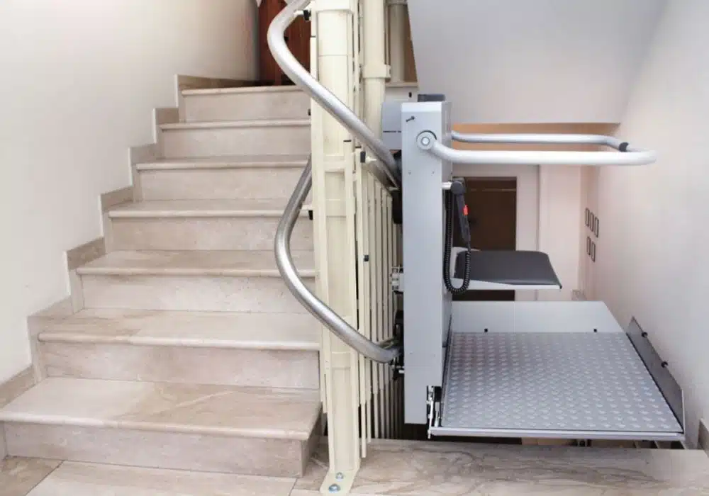Plateforme Monte Escalier
