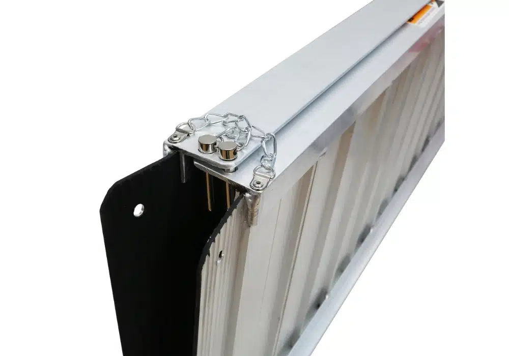 Rampe d’Accès en Aluminium à Pliage Simple