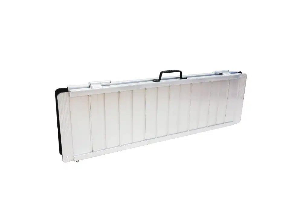 Rampe d’Accès en Aluminium à Pliage Simple