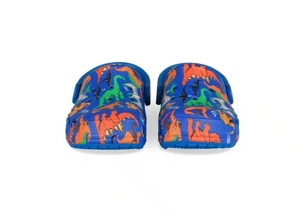 Sabot Crocs Baya Seasonal Printed Kids Bleu