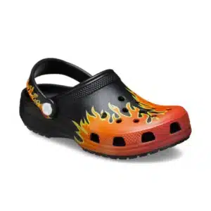 Sabot Crocs Classic Flames Noir