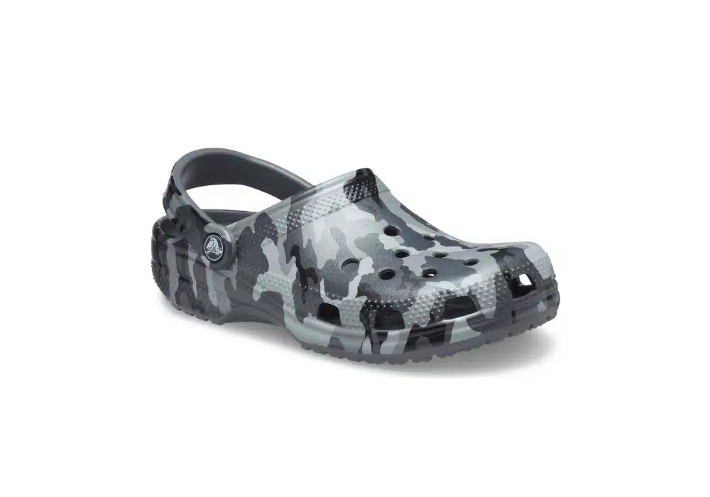 Sabot Crocs Classic Geo Camo Slate Gris/Multi