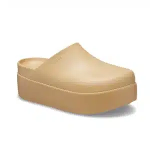 Sabot Crocs Dylan Platform Beige