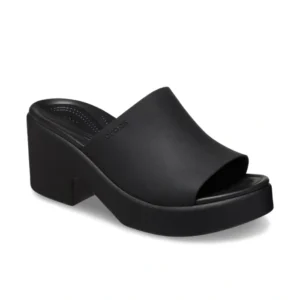 Sandale Crocs Brooklyn Slide Heel Noir