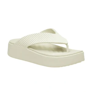 Sandale Crocs Getaway Groove Platform Flip SANDSTONE