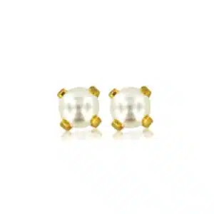 Boucles d’Oreilles Perle Griffée