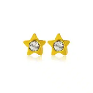 Boucles d'oreilles Etoile cristal