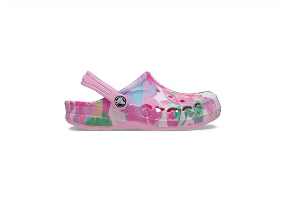 Sabot Crocs Baya Seasonal Printed Clog Petal Pink T (1)