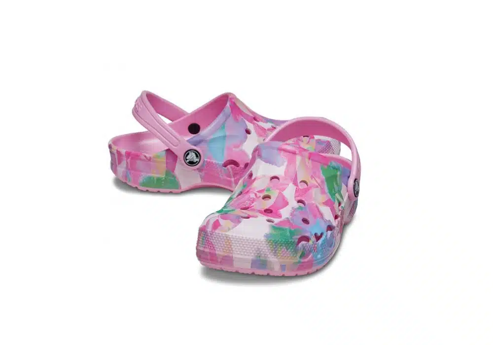 Sabot Crocs Baya Seasonal Printed Clog Petal Pink T (2)